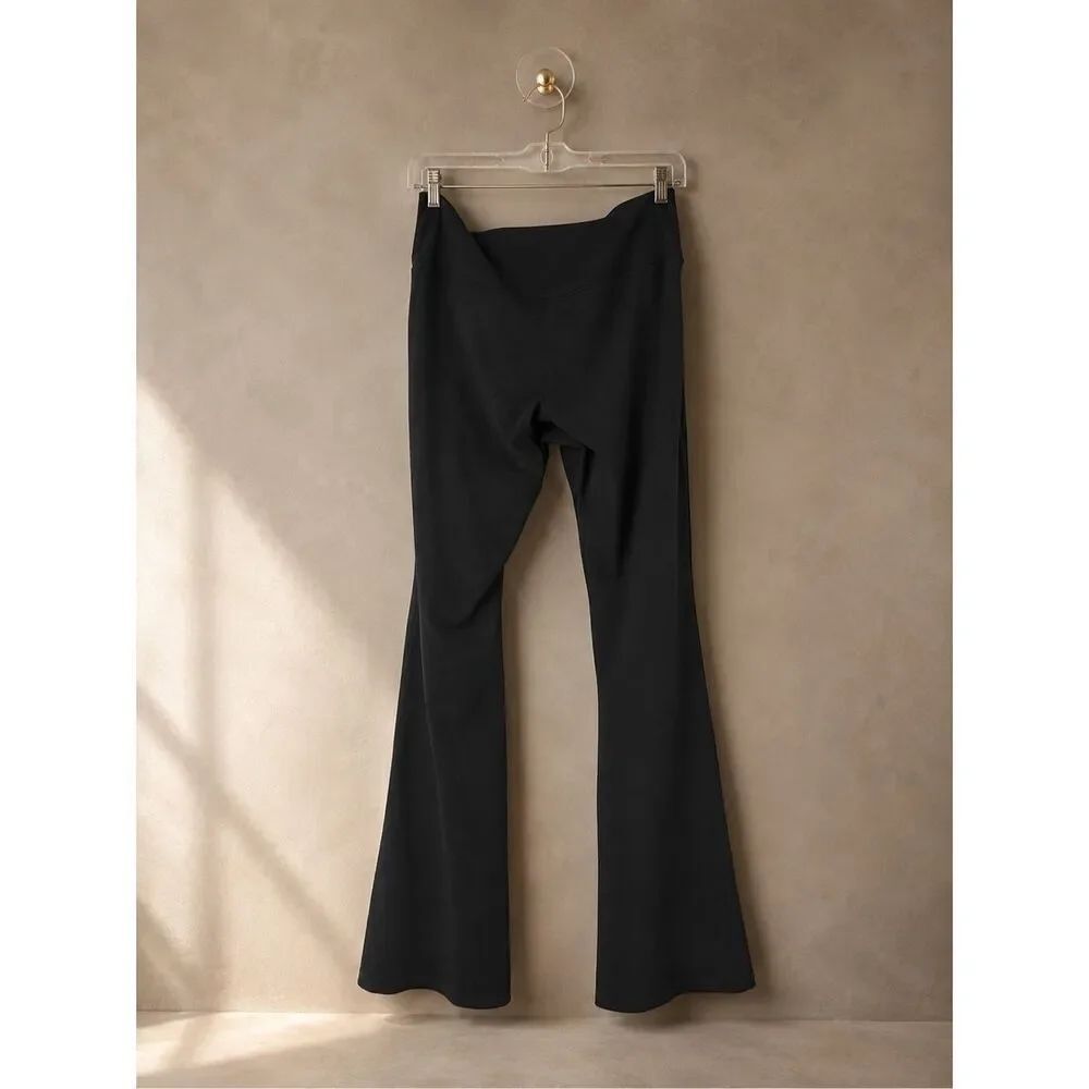 UNIQLO Sz XL Airism Soft Flare Leggings black